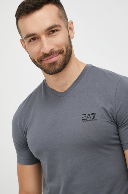 EA7 Emporio Armani t-shirt 8NPT53.PJM5Z.NOS szary 8NPT53.PJM5Z.NOS