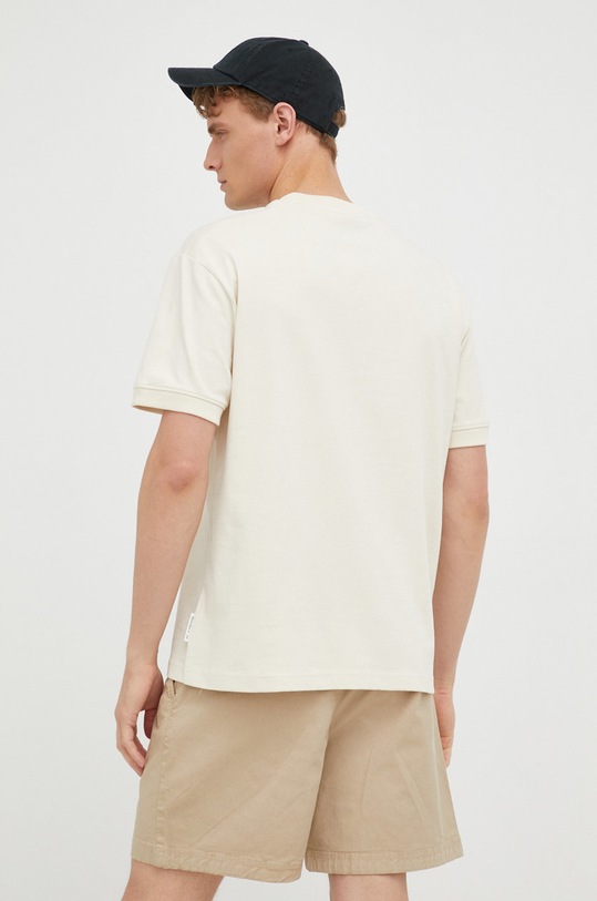 Odzież Marc O'Polo t-shirt bawełniany M26208351028 beżowy