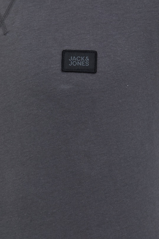 Jack & Jones t-shirt bawełniany JCOCLASSIC 12214066.Asphalt