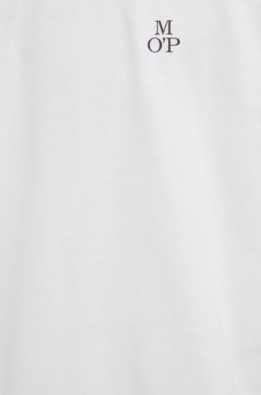 Marc O'Polo tricou din bumbac B21201251054 alb