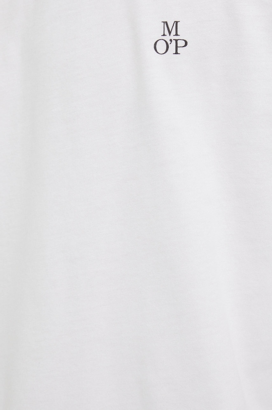 Marc O'Polo tricou din bumbac B21201251054 alb