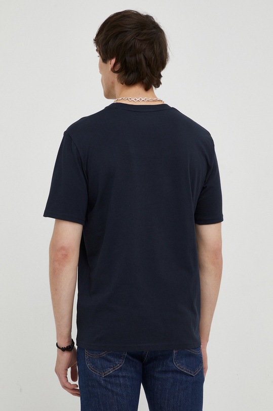 Îmbrăcăminte Marc O'Polo tricou din bumbac B21201251054 bleumarin