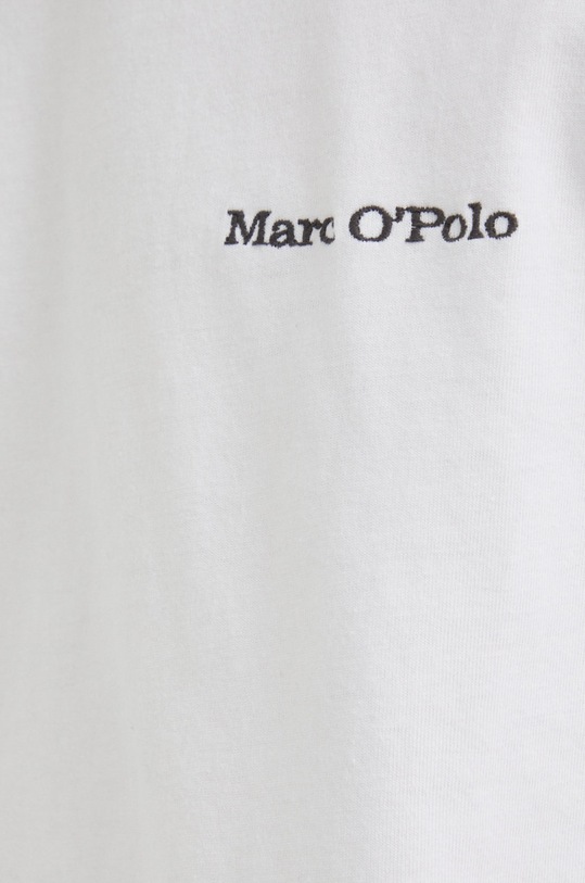 Marc O'Polo tricou din bumbac B21201651094 alb