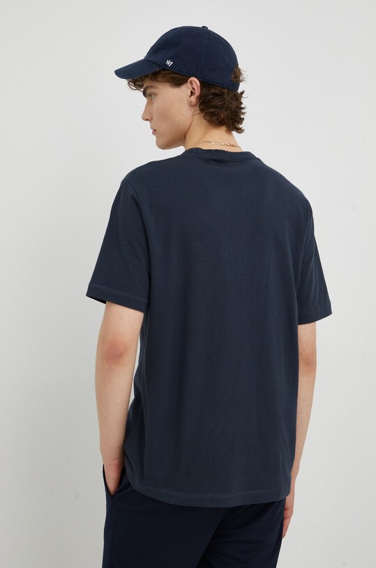 Îmbrăcăminte Marc O'Polo tricou din bumbac B21201651094 bleumarin