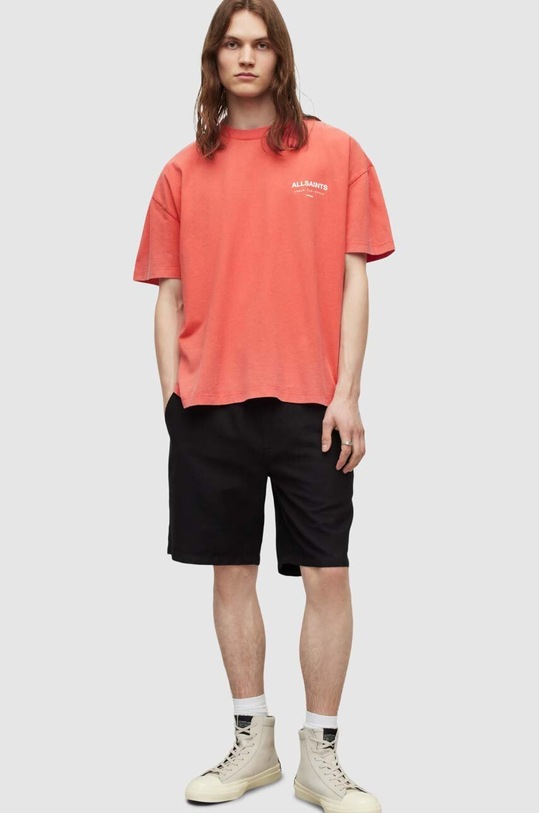 AllSaints tricou din bumbac MG386W rosu