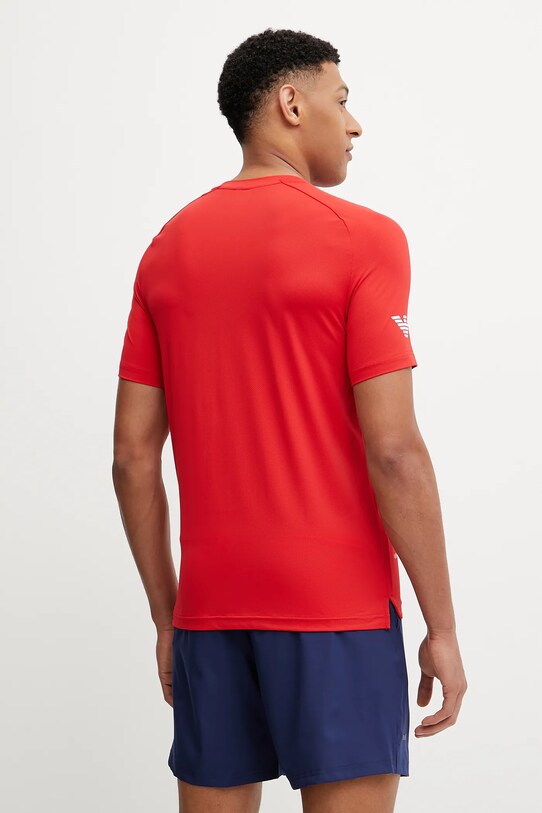 Îmbrăcăminte EA7 Emporio Armani tricou 8NPT22.PJEMZ.NOS rosu