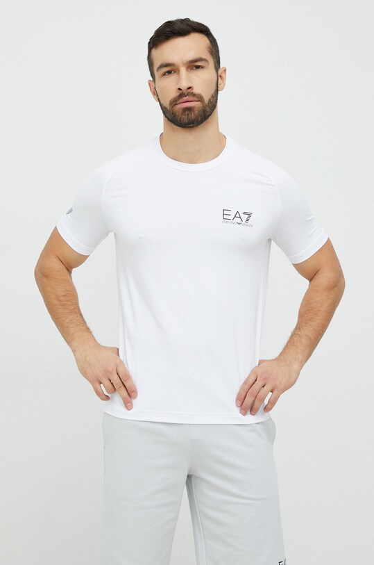 EA7 Emporio Armani tricou alb 8NPT22.PJEMZ.NOS