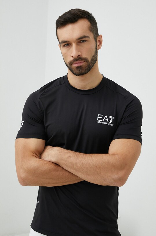 EA7 Emporio Armani tricou 8NPT22.PJEMZ.NOS negru