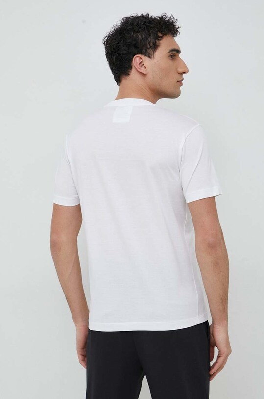 Odzież Emporio Armani t-shirt bawełniany 8N1TD2.1JGYZ.NOS biały