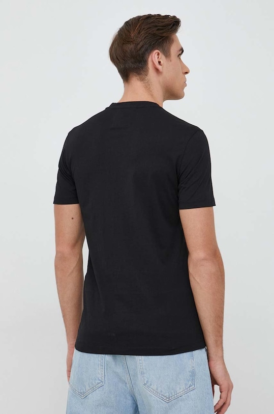 Odzież Emporio Armani t-shirt bawełniany 8N1TN5.1JPZZ.NOS czarny