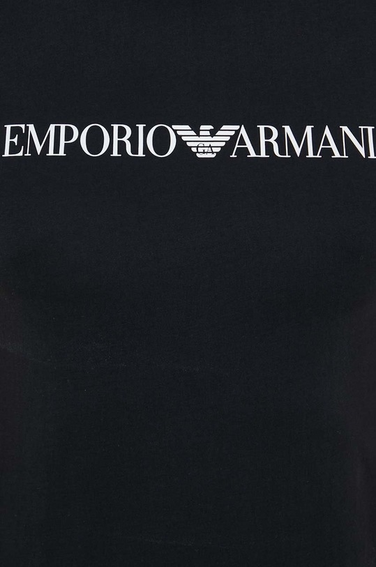 Emporio Armani t-shirt bawełniany 8N1TN5.1JPZZ.NOS czarny