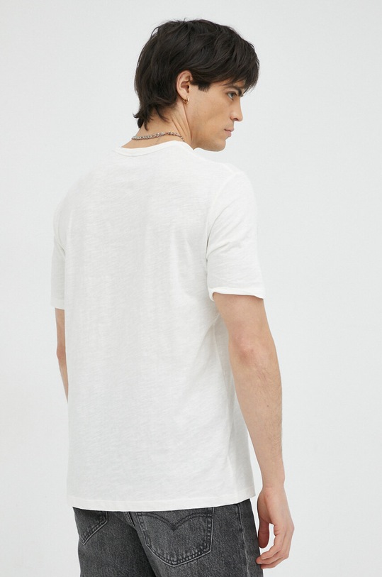 Marc O'Polo t-shirt bawełniany M23217651238 beżowy AA00