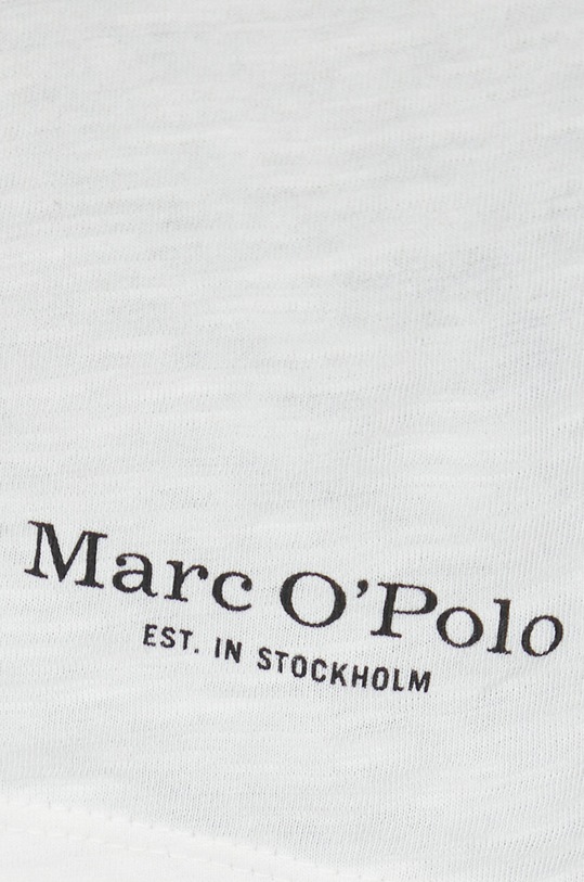 Marc O'Polo t-shirt bawełniany beżowy M23217651238