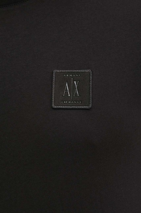 Armani Exchange tricou din bumbac negru 8NZTPR.ZJH4Z.NOS