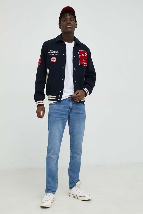 Les Deux tricou din bumbac LDM101007. alb AA00