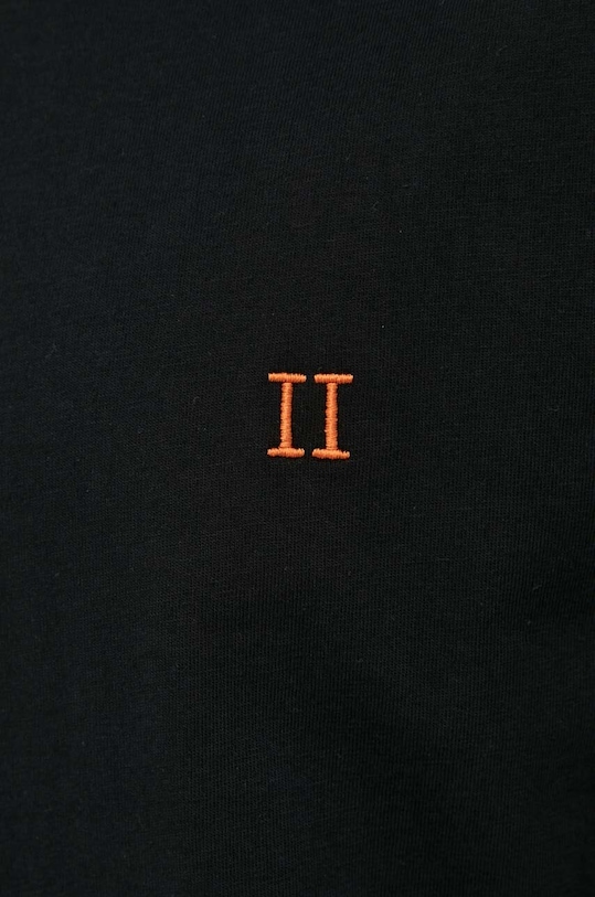 Bavlnené tričko Les Deux Norregaard LDM101008 čierna