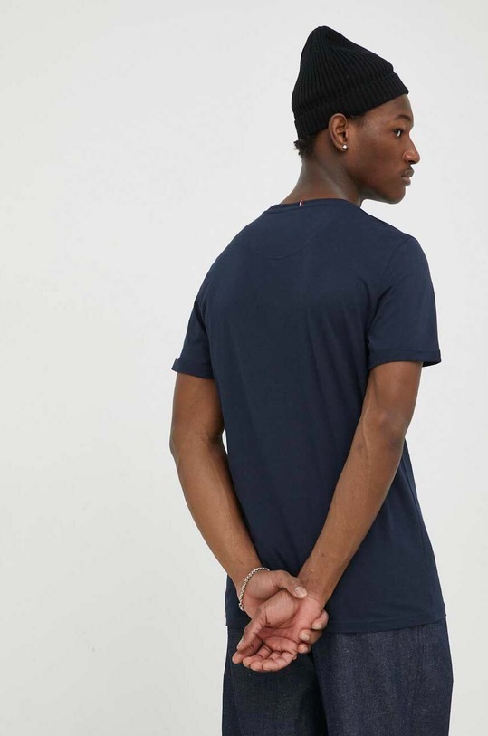 Îmbrăcăminte Les Deux tricou din bumbac LDM101118 bleumarin