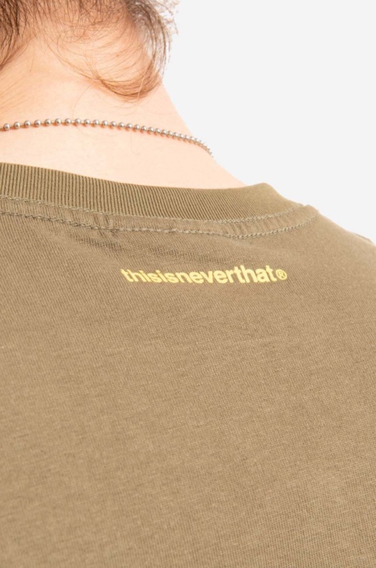 Pamučna majica thisisneverthat T-Logo Tee zelena TN220TTSST01