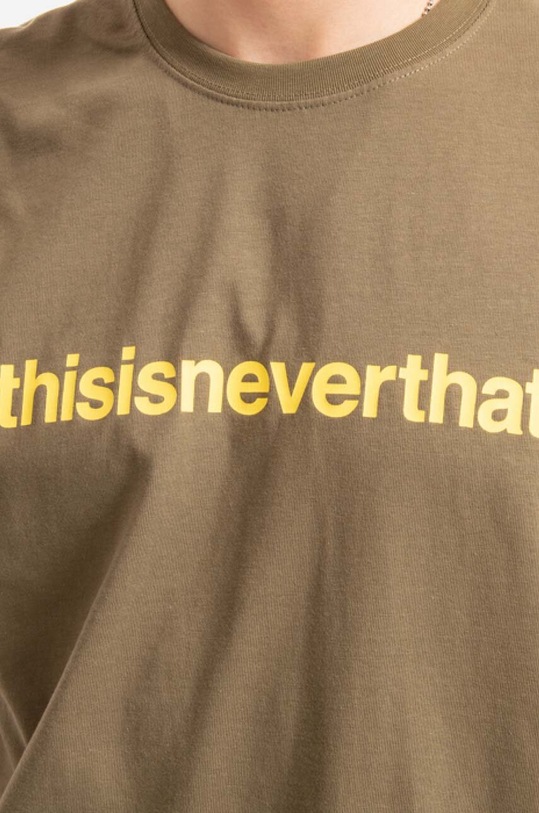 Pamučna majica thisisneverthat T-Logo Tee TN220TTSST01 zelena