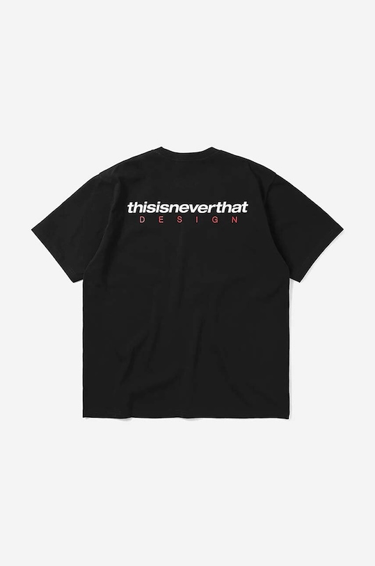 Clothing thisisneverthat cotton T-shirt DSN-Logo Tee TN221TTSST01 black