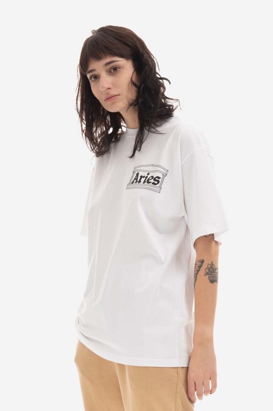 Памучна тениска Aries Temple Ss Tee AR60000