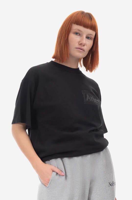 Памучна тениска Aries Temple Ss Tee AR60000