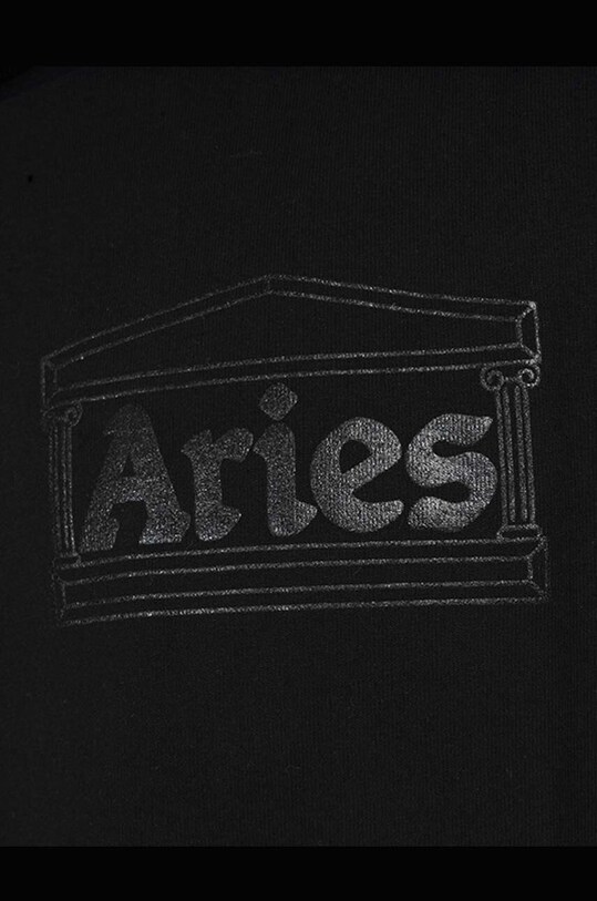 Памучна тениска Aries Temple Ss Tee AR60000 черен