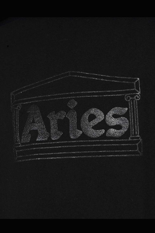 Βαμβακερό μπλουζάκι Aries Temple Ss Tee AR60000 μαύρο