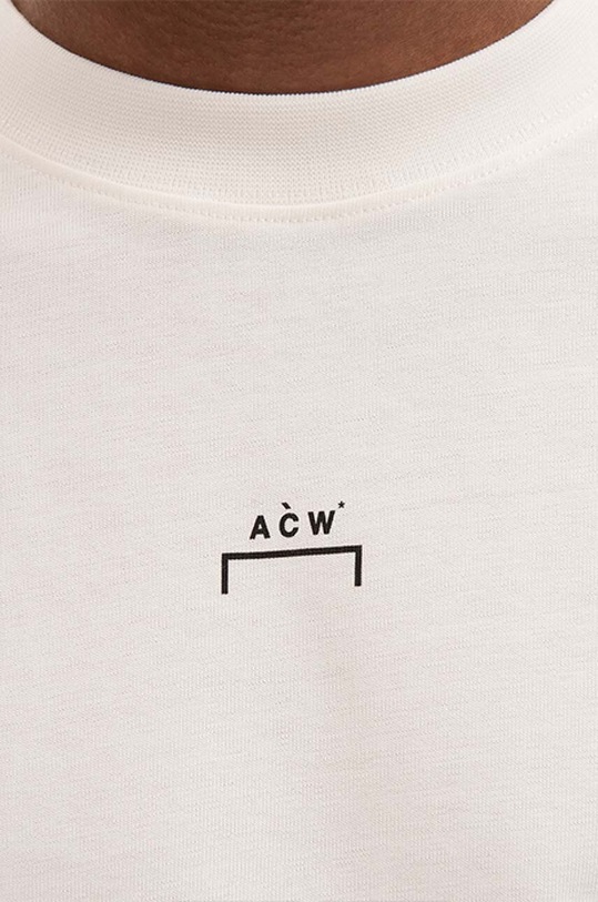 A-COLD-WALL* t-shirt bawełniany Brutalist Graphic T-Shirt biały ACWMTS084.
