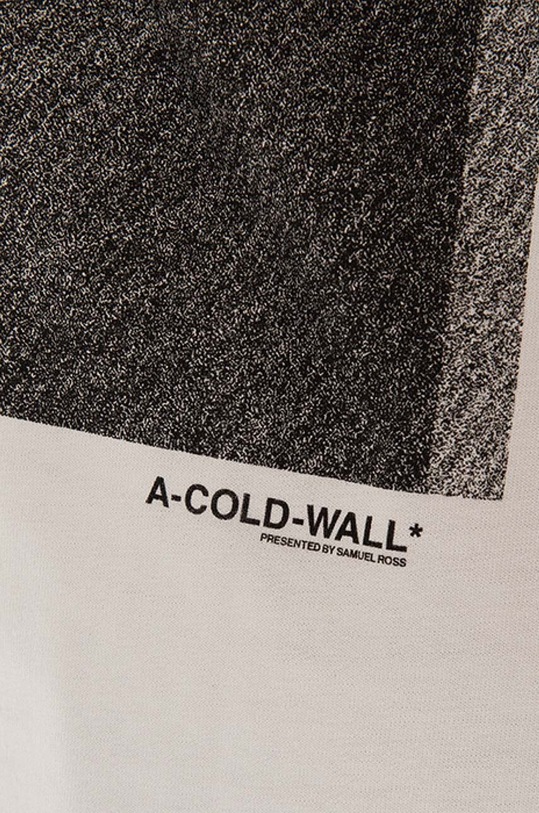 A-COLD-WALL* t-shirt bawełniany Brutalist Graphic T-Shirt ACWMTS084. biały