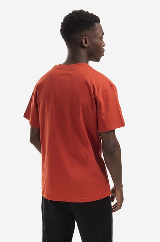 Clothing A-COLD-WALL* cotton T-shirt Diffusion Graphic T-shirt ACWMTS086. brown