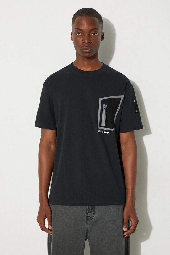A-COLD-WALL* cotton T-shirt Technical Polygon T-shirt