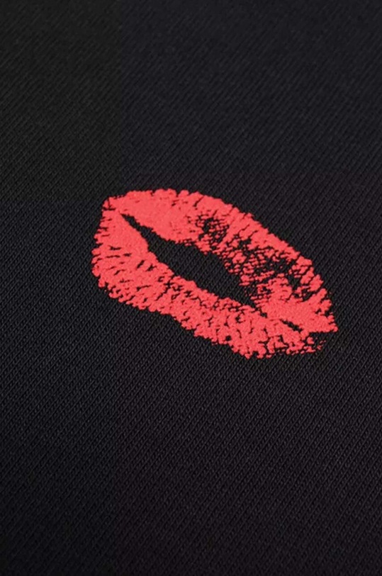 Vans longsleeve bawełniany Anaheim Lips czarny VN0A54DIBLK