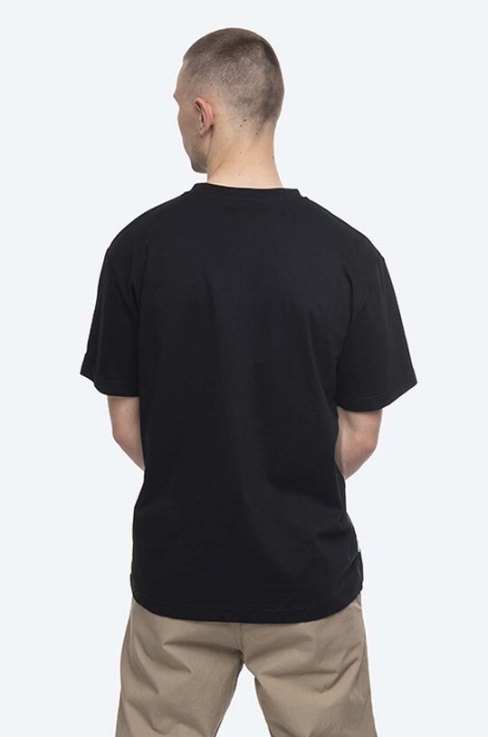 Clothing Makia cotton T-shirt Torp M21296 black