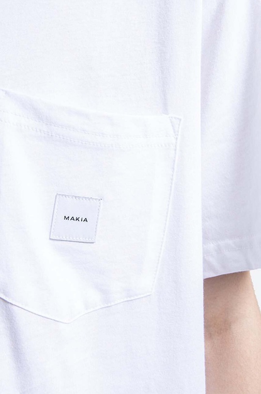 Clothing Makia cotton T-shirt M24041 white