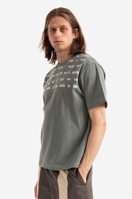 PLEASURES cotton T-shirt P22SP018