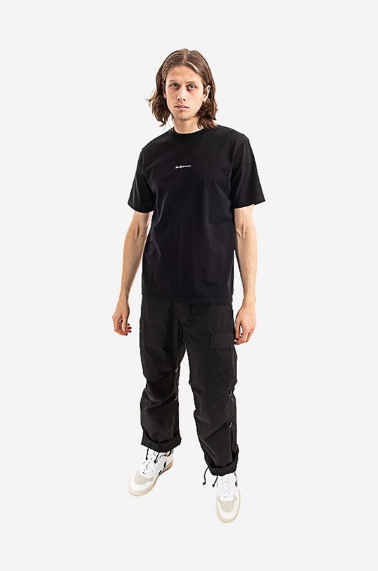 Han Kjøbenhavn cotton T-shirt Casual Tee Short Sleeve M.132073 black AA00