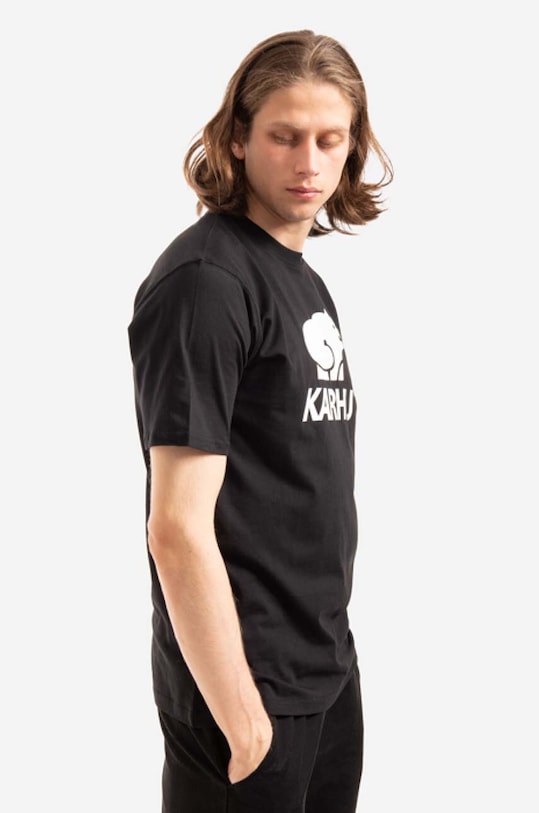 Karhu cotton T-shirt Basic Logo T-shirt KA00084.1524 black