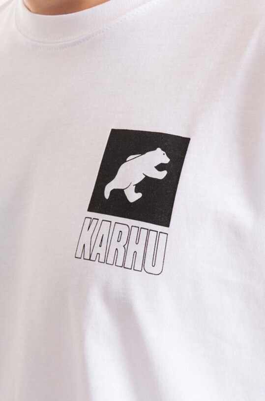 Karhu cotton T-shirt Sport Bear Logo T-shirt white KA00162.24JB