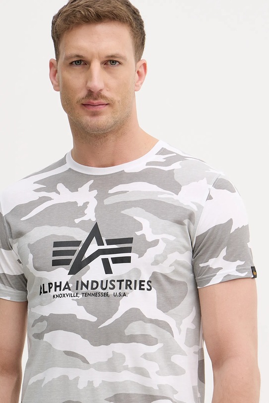 Alpha Industries t-shirt Basic szary 100501C.239