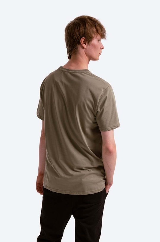 Clothing Alpha Industries cotton T-shirt Basic T-Shirt 100501.11 green