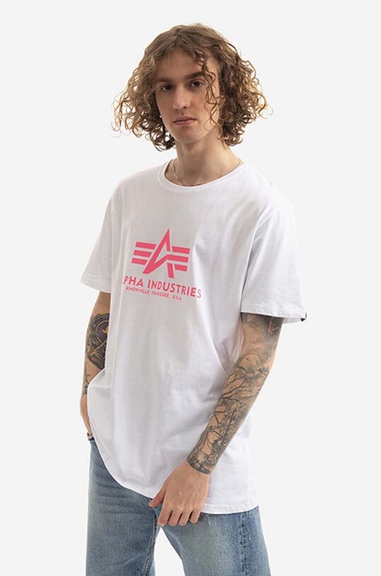 Alpha Industries t-shirt bawełniany Basic