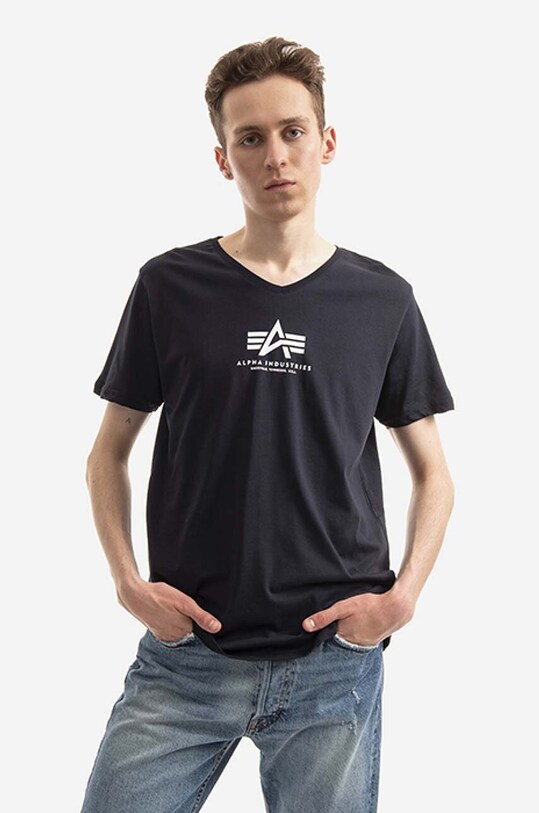 Alpha Industries t-shirt bawełniany Basic