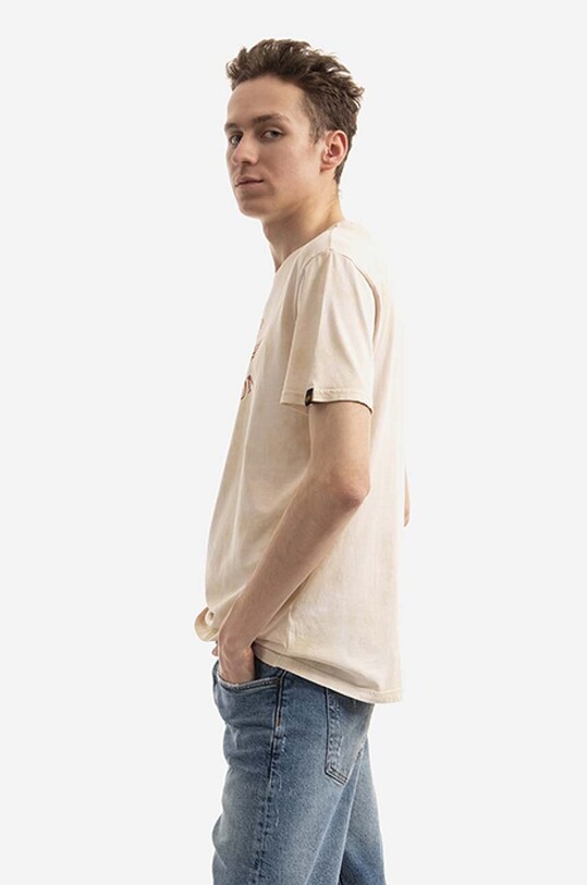 Alpha Industries tricou din bumbac Vintage Aviation 106515.18 bej