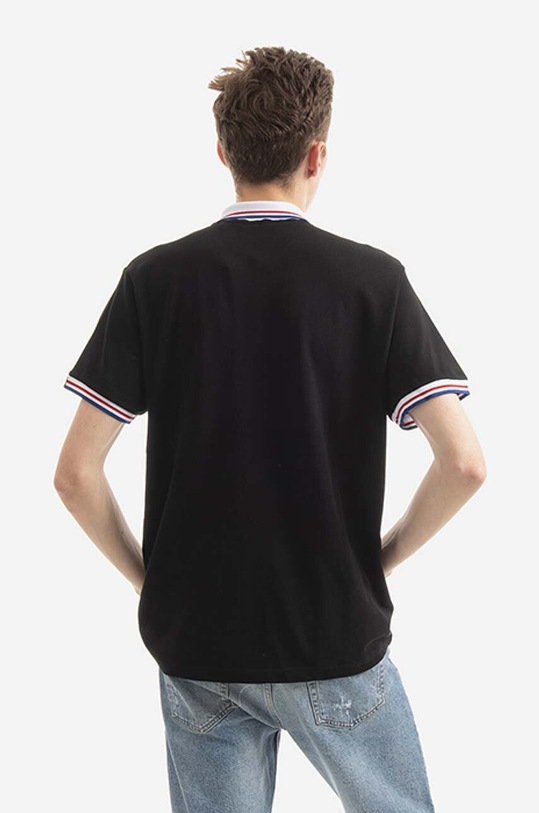 Clothing Alpha Industries cotton polo shirt Contrast Polo 106601.03 black