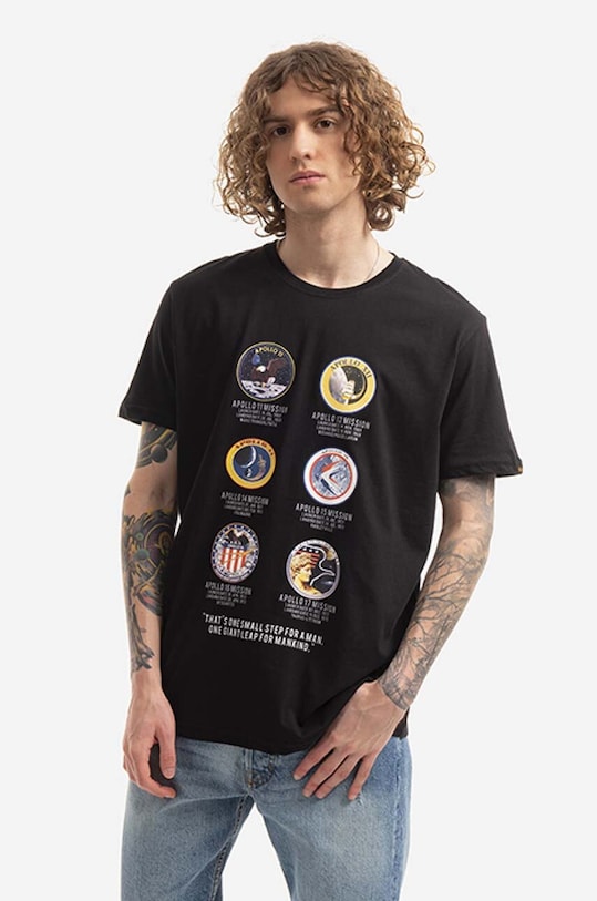 Alpha Industries t-shirt bawełniany Apollo Mission