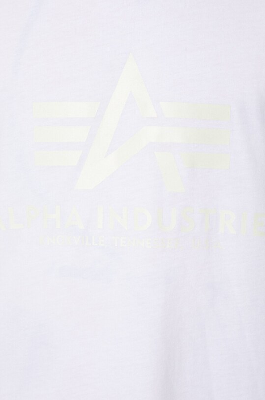 Βαμβακερό μπλουζάκι Alpha Industries Basic T Kryptonite 116521.09