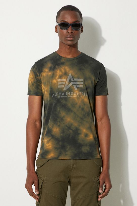 Pamučna majica Alpha Industries Basic Tee Batik