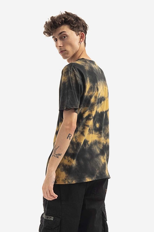 Îmbrăcăminte Alpha Industries tricou din bumbac Basic Tee Batik 116517.20 galben