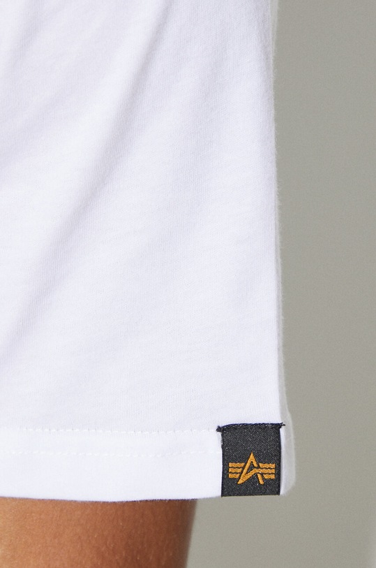 Βαμβακερό μπλουζάκι Alpha Industries Koszulka Alpha Industries Alpha Label T 118502 09 118502.09